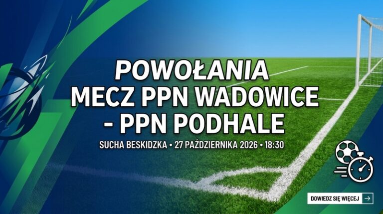  Informacja Kadra Dziewcząt Podokręg Wadowice